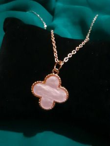 Pink Clover Neck-piece