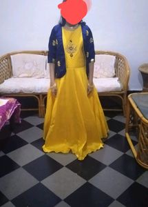 Long Frock With Coat