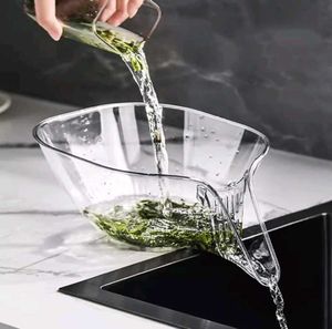 Clazkit Transparent Kitchen Sink Drain Basket