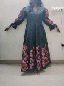 Floral Print Maxi Dress
