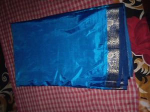 Elegant Blue Saree