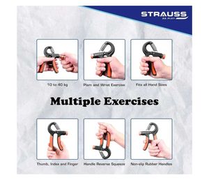 Strauss Adjustable Hand Grip Strengthener