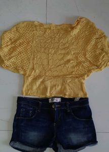 Top And Shorts Combo