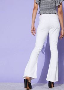 Roadster White Bootcut Jeans