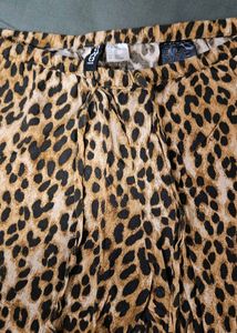 Leopard Print Pants