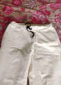 Cream Sweatpants