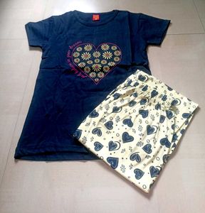 Very New Women Nightsuit(size S)
