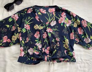 Floral Bow Top