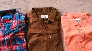 Men's Shirts Bundlel three piece no damages some t