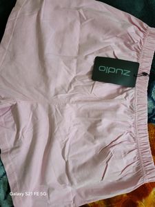 Zudio Pink Colour Women Short XXL Size