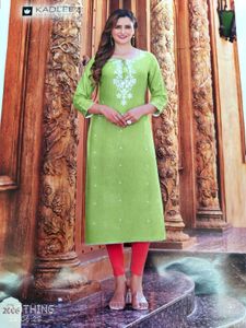 Elegant Embroidered Kurta