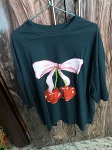 Cute Cherry Graphic Tee