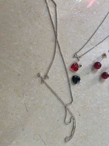 Waist Chain+ Earrings + Lockets