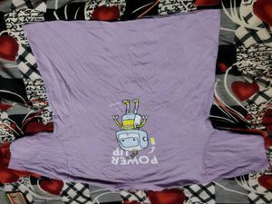 Lilac TV Graphic Tee