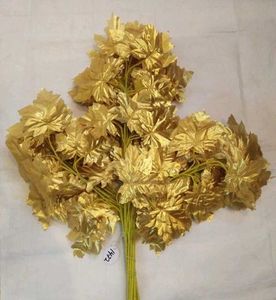 Golden Decorative Leaf Bundle