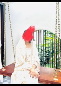 off white churidar set