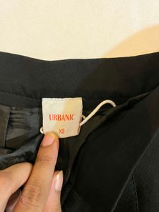 y2k Black Pleated Mini Skirt