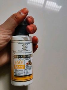 Khadi Natural SPF 60 Sunscreen Lotion