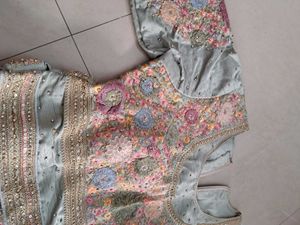 Pastel Green Lehenga