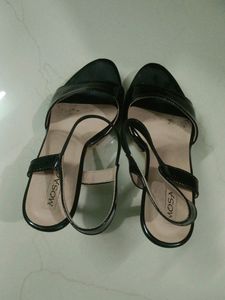 Women Pencil Heel Sandal Black