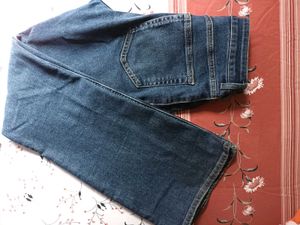 H&amp;M Flared Blue Jeans