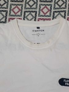 White Graphic Tee