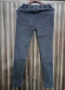 Charcoal Denim Jeggings