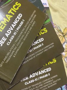 JEE Advanced Mathematics (pack Of 3)