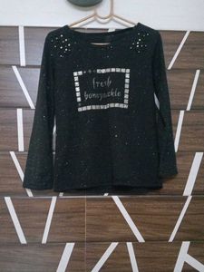Sparkly Long Sleeve Top