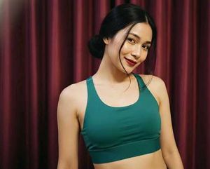 Stylish Teal Sports Bra