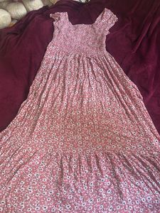 I am selling my long floral  maxi dress medium in