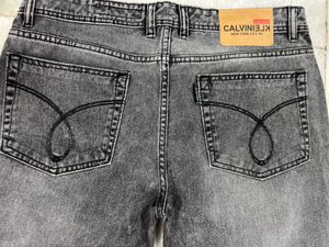 Calvin Klein Gray Denim Jeans