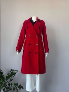 Red Premium Korean  Overcoat