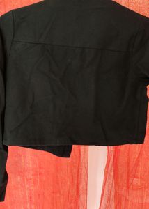 Black Crop Jacket