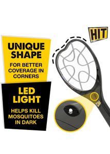 Hit Rechargeable Anti - Mosquito Racquet Electric