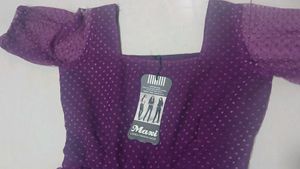 Floor Length A-line Dress