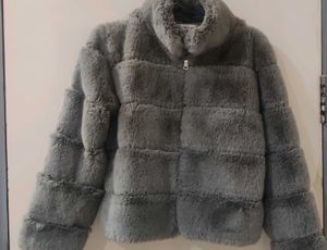 Faux Fur Grey Jacket