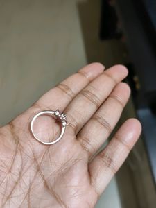 Pink Sapphire Flower Ring 92.5