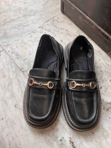 LITTLEBOX Black Chunky Loafers