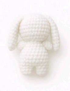 Bunny Crochet Keychain