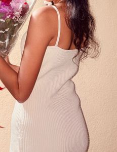 Elegant White Midi Dress