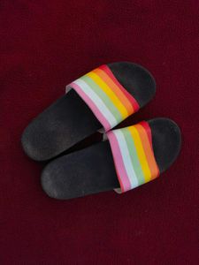 Multicolour Flip Flops 🌈