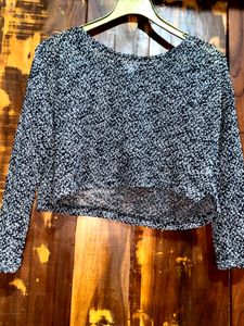Black Crop Top