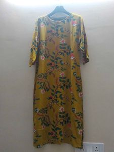 Floral Print Kurta