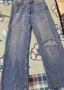 Bershka Straight/ Wide Jeans