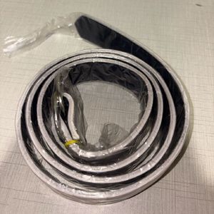 White Faux Leather Belt - Grab It Now