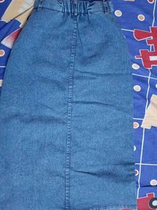 New Trendy Side Cut Skirt