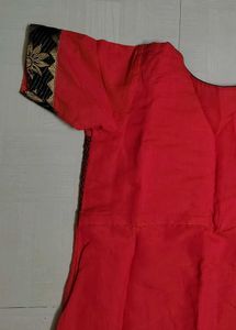 Red &amp; Black  Frock