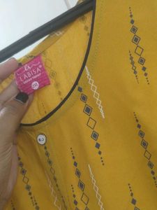 Mustard Yellow Dress