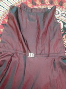 Elegant Maroon Dress
